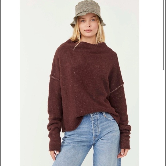 FREE PEOPLE San Vincent Funnel Neck Sweater - Picture 3 of 16